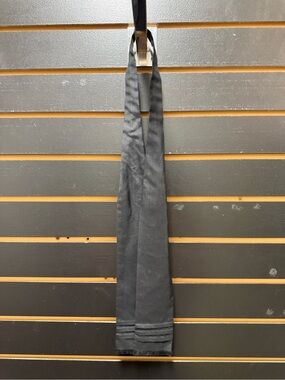 Vintage Ginnie Johansen 100% Silk Black Neck Tie Sash Scarf 45”